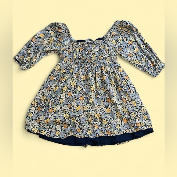 American Eagle Floral Smocked Dress | Medium | POCKETS - Picture 3 of 5
